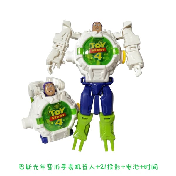 Buzz Lightyear opplyst projektor barneleke Spider-Man
