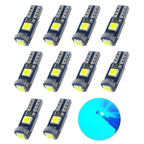 10 kpl kojelaudan polttimo auto LED-valo KELTAINEN yellow