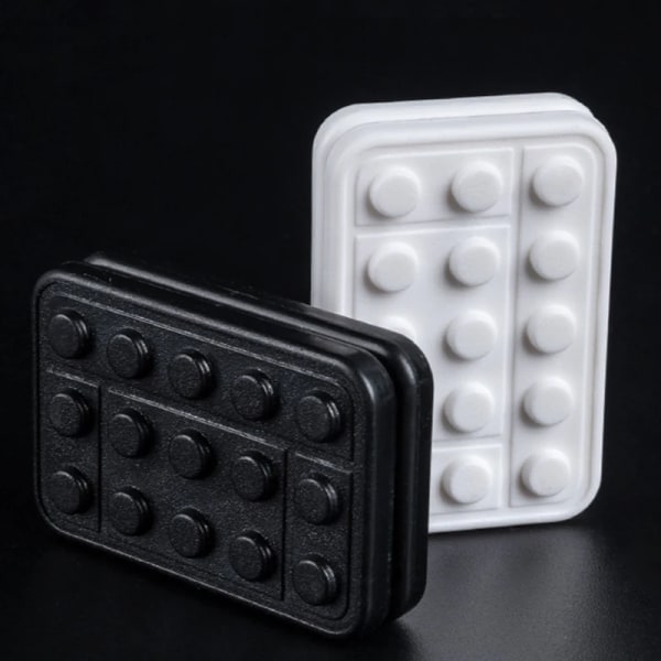 Push Pa Pa Coin EDC Fidget Square Block Magnetiska skjutreglage Push Clickers Haptisk stressavlastning Vuxna skrivbordsleksak för vuxna barn