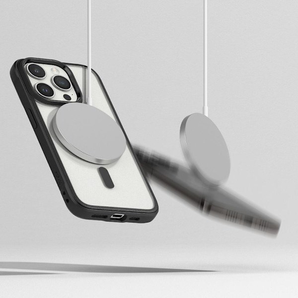 Ringke iPhone 15 Pro Max Etui MagSafe Fusion Bold Matt Svart