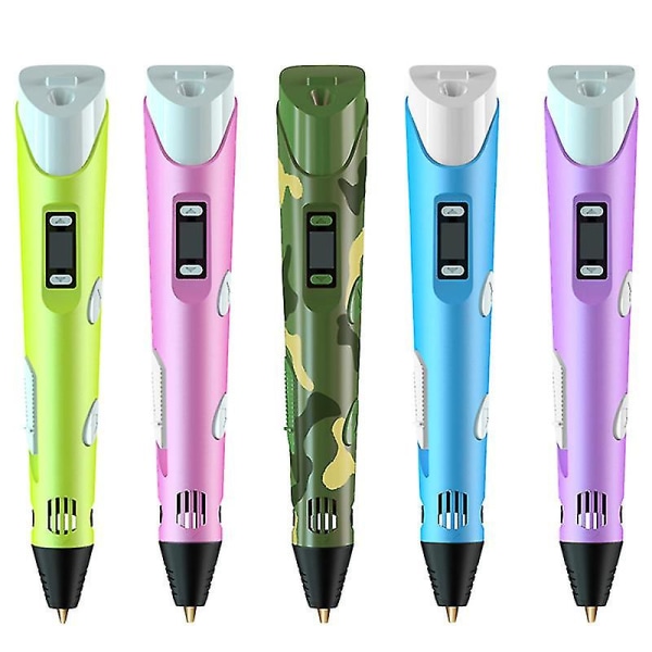 Profesjonell 3d-utskrift doodle penn med LCD-skjerm og filamenter (bejoey)