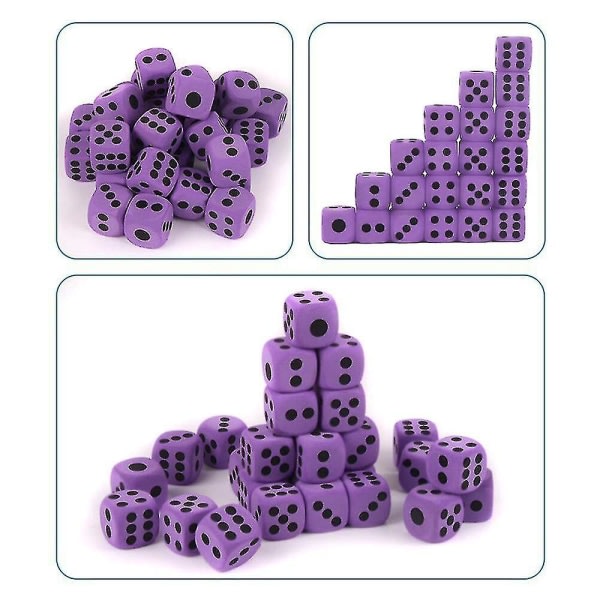 2023 Nye Skumterninger Store 3,8 cm Lærings Sjovt Terninger, Til Spil, Matematikundervisning, Klasseværelsespræmie, Festgaver, Til Børn