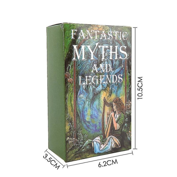 Fantastiske myter og legender Tarotkort Magic Divination Destiny Card Game