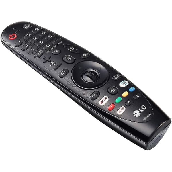 (AZC) Magic Remote for LG TV med Netflix & Prime Video-snarveier (Ingen stemmefunksjon)