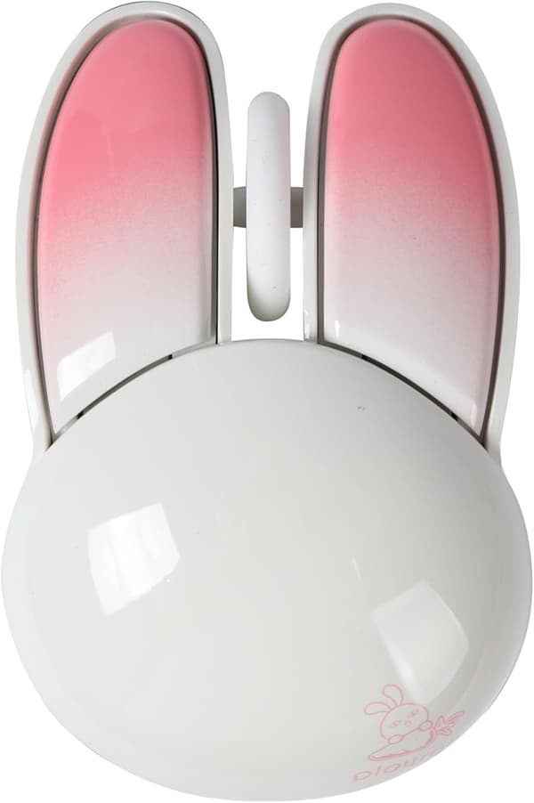 Trådlös mus Rosa Bluetooth 2.4G Dubbelläge Unisex 1200 DPI Tyst klick Slät textur 10 m räckvidd Kompatibel med Windows Mac OS