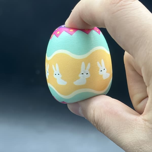 12 st Squishy påskäggsleksaker - Färgglada festpresenter 12pcs