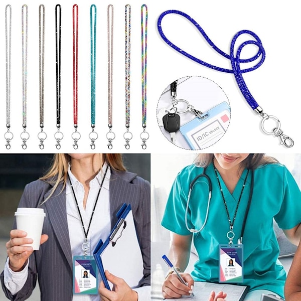 Koristekivipuhelinnauha Kristalliketjuhihnat MONIVÄRINEN multicolor 2 multicolor 2