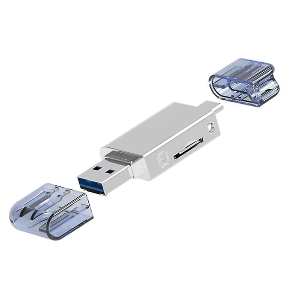 Usb-c Typ C / USB 2.0 Till Nm Nano Minneskort Tf -sd kortläsare för mobiltelefon & förstärkare bärbar dator