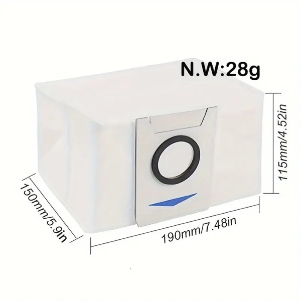 12 deler tilbehør for Ecovacs Deebot X1 OMNI/ T10 OMNI X1 Turbo T10 Turbo T20