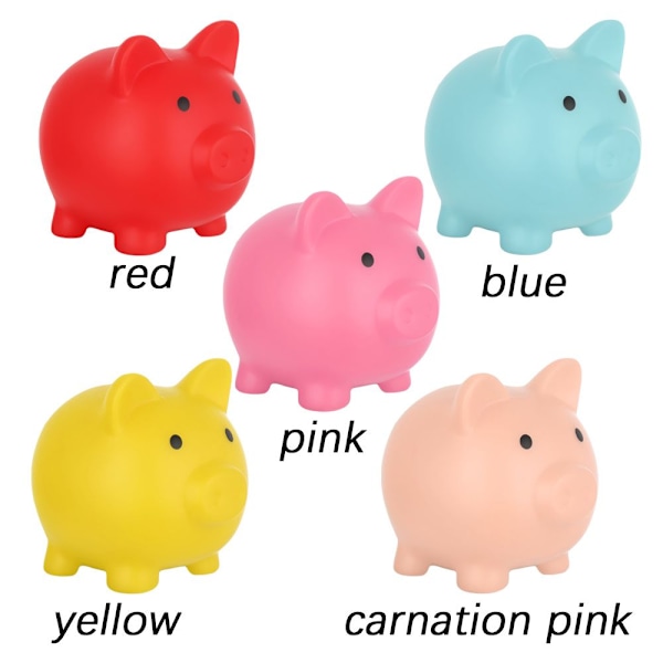 Sparkasse Tegneserie Gris Formet Sparegris Pink pink 10cmx8cmx9.5cm