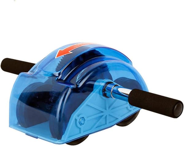 （AZC）Core Training Roller, hållbar 4-hjuls magträningsrulle träningsutrustning
