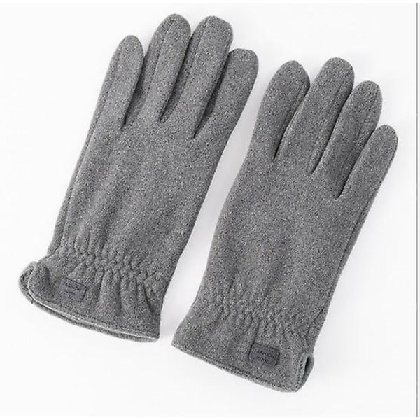 Vinter varma handskar för män för ridning, pekskärmskörning, plus sammet, förtjockning, värmebevarande