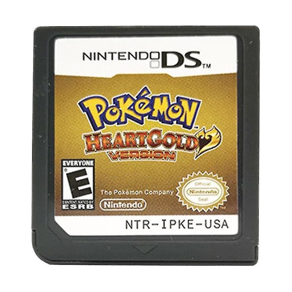 Heart Gold Kotitietokone Soul Silver Pelaaja Pelikortti 3ds  Lite