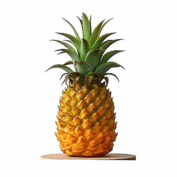 Realistsika konstgjorda frukter falsk ananas DIY dekoration tillbehör