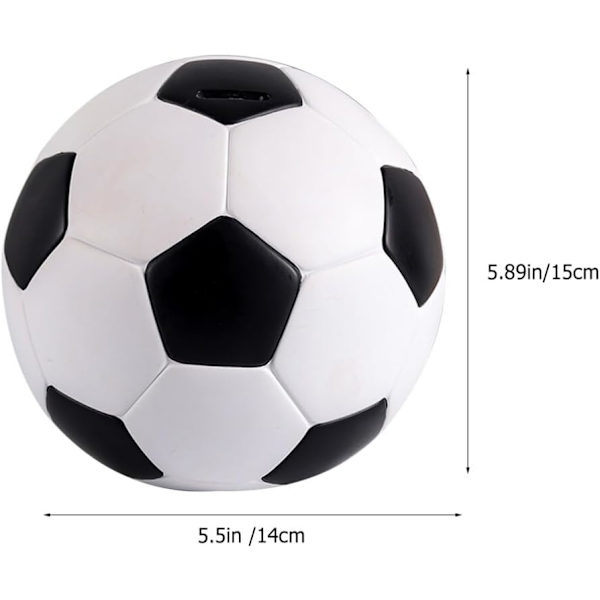 Fotbollsspara, tecknad spargris, julklapp