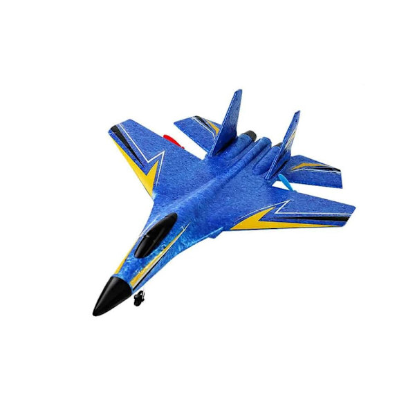 Remote-Controlled Drone/Plane with Gyroscope - Model HW33 - Blue or Red - Blå 403000