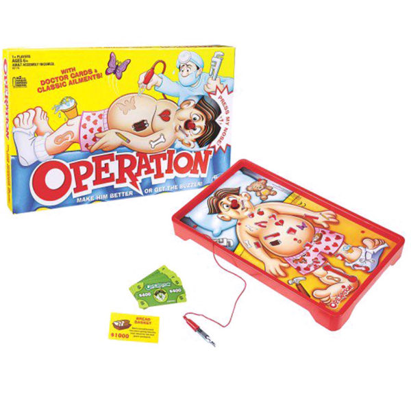 Operasjon Spill Innendørs Elektronisk Board Interactive Gift Educational