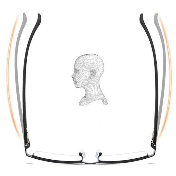 Business-lukulaseet Ultralight Frame MUSTA VOIMAKKUUS 350 musta black Strength 350