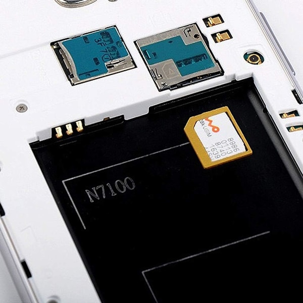 SIM-korttisovittimen sarja 5 kpl 1 Nano Micro Standard SIM-kortin muuntokitti SIM-kortin pidikkeellä ja neulalla