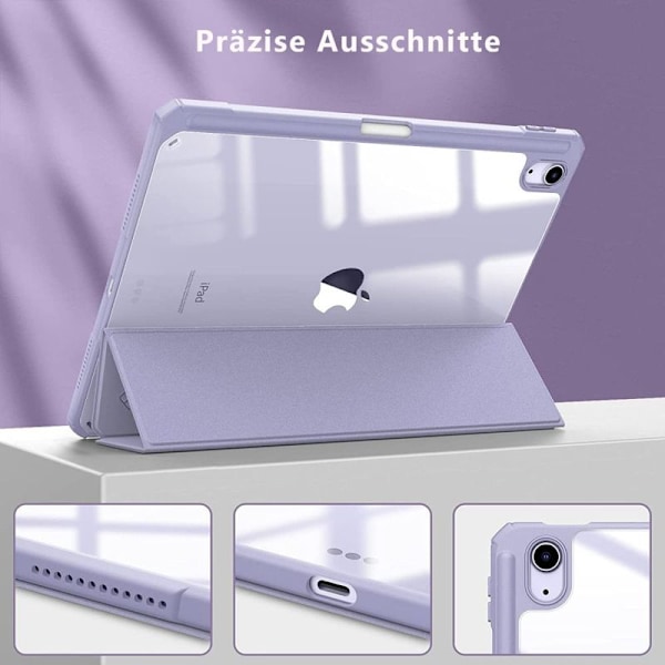 Fintie Hybrid -kotelo iPad Air 5. sukupolvelle 2022 / iPad Air 4. sukupolvelle