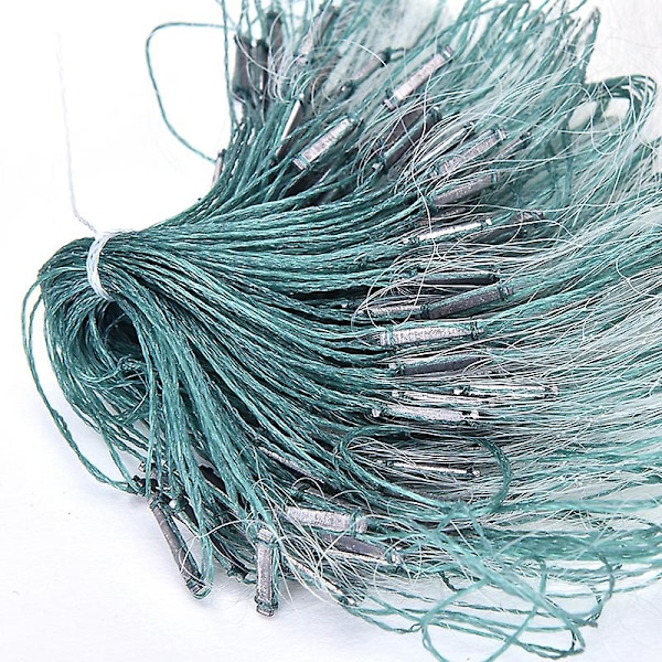 25m 3-lagers Monofilament Gill Fiskenät med Flyte Fiskfälla Fiskeverktyg Hfmqv
