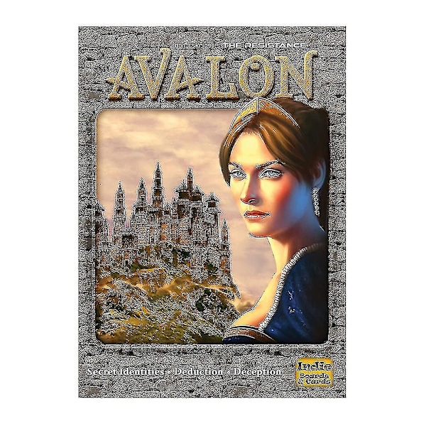 The Resistance: Avalon Social Deduction Brädspel Roliga Partykortspel Perfekta Presenter