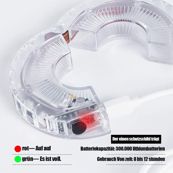 Vanntett LED Eikerlys Sykkel 7 Farger 18 Moduser Oppladbart Natt Sykling Sikkerhet