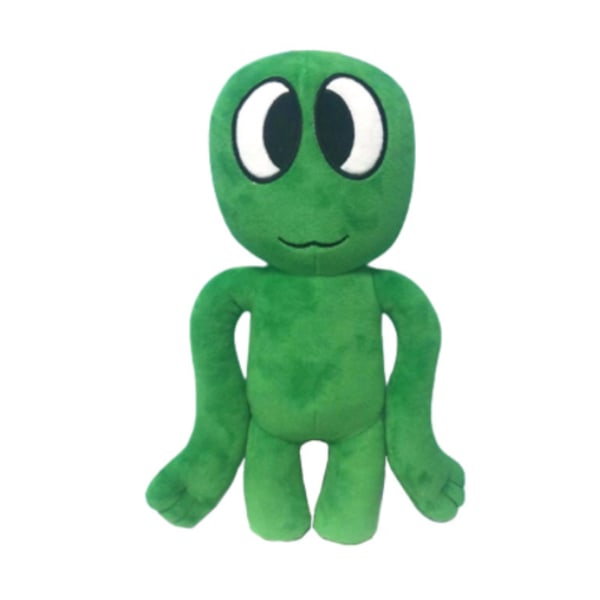 Rainbow Friends Blå Lila Plysch Leksaker Saker Dockor Barnpresenter Jul -1 Green 2