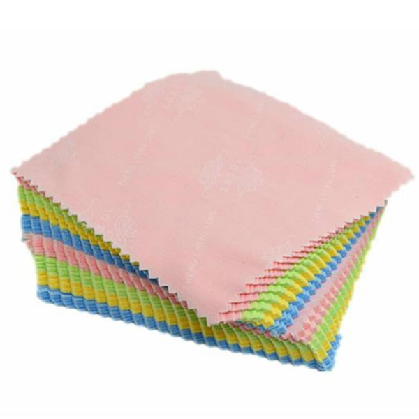 10 stk rengøringsbriller briller klud økonomi solbriller skærm mikrofiber rengøringsklud briller tilbehør