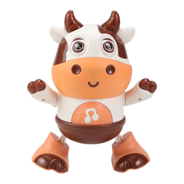 Baby Cow Musical Toy med LED-lys og musikk - Pedagogisk læringsleke