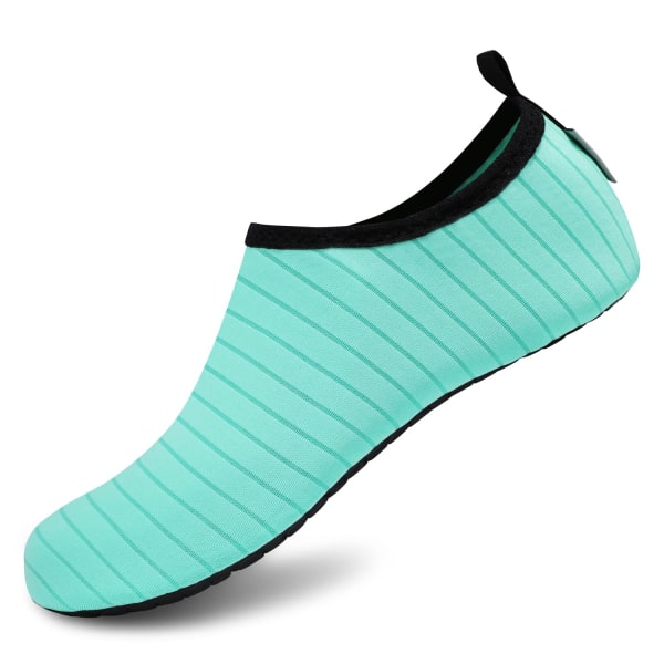 Vannsportsko Barfot Hurtigtørrende Aqua Yoga Sokker Slip-on for menn kvinner（12,5-13）