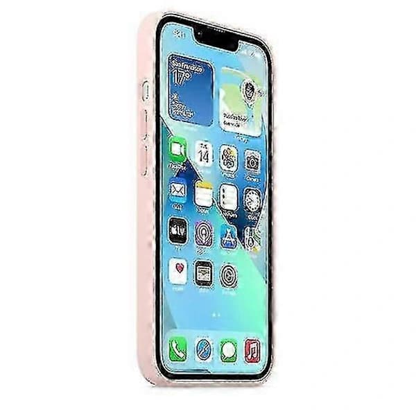 Silikondeksel med Magsafe for iPhone 13 - Mobil deksel Krittrosa