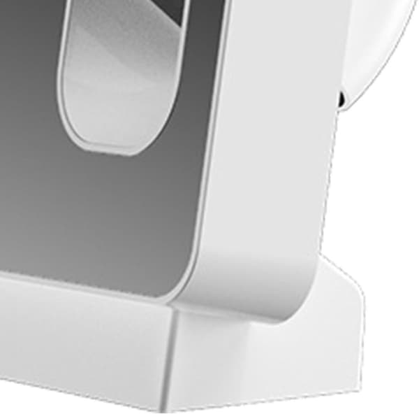 Digital projektorväckarklocka med 360° spegeldisplay, temp/luftfuktighet black1