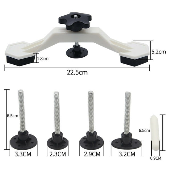 Paintless Dent Repair Kit Car Body Tool Kit with 5 Different Film Sizes and 1 Fountain Pen for Car Dent Removal Ladacèe