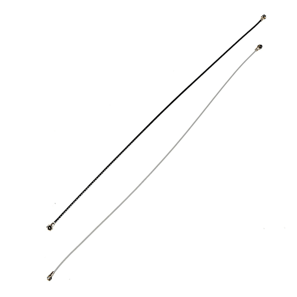 2 stk/sett OEM Signal Antenne Fleksibel Kabel (Svart+Hvit) - Perfekt for Samsung Galaxy A53 5G A536
