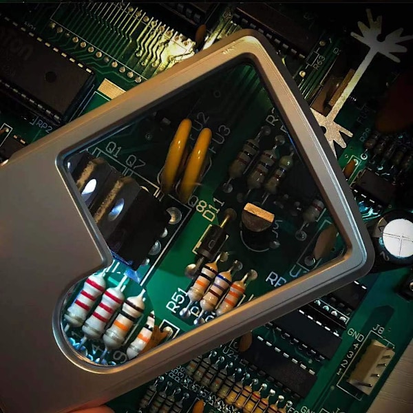 LED-forstørrelsesglas med lys, premium lommeforstørrelsesglas