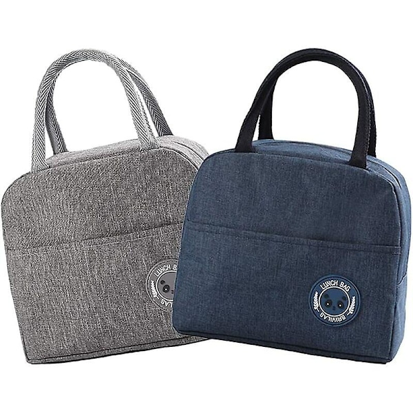 Mønt Frokosttaske Picnic Taske Køletaske Lille Frokosttaske Køletaske Picnic Håndtaske Bærbar Frokost Køletaske til Voksne Kvinder Studerende og Børn