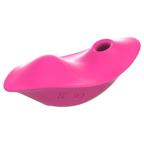 Birdsexy Portabel Trusetruser Vibrator med APP Fjernkontroll, 9 Suge Moduser Sexleketøy for Voksne Kvinner, Rose Rød