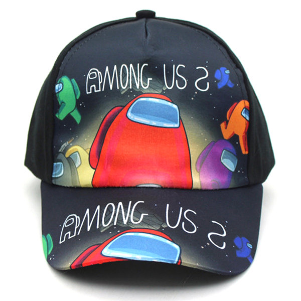 Among Us Barnas Baseball Cap _ Justerbar Utendørs Sportshatt _ Bl C