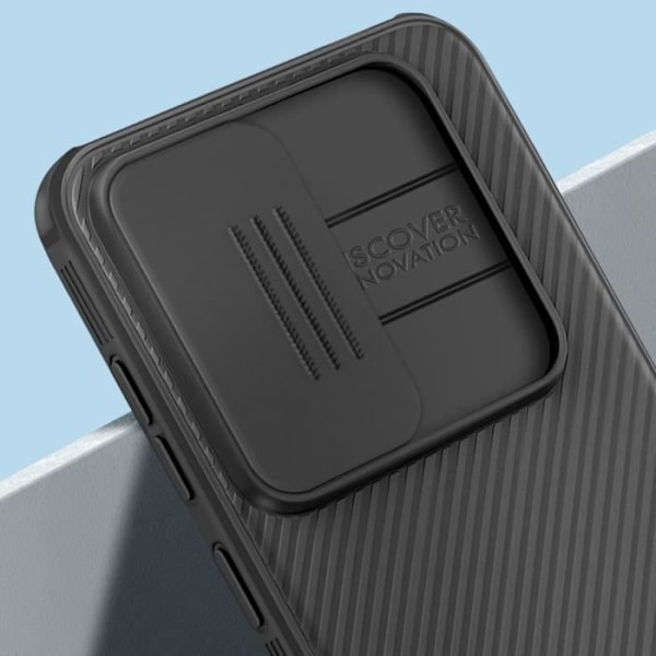 Fodral för Samsung Galaxy S24 FE Förstärkta hörn Stötsäkert kameraskydd Nillkin Svart Black