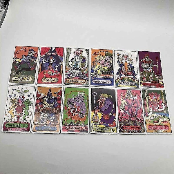 53 ark/sett Jojo's Bizarre Adventure Stand Kort Star Platinum Hierophant Green Silver Chariot Samlekort Anime Peripheral LGL