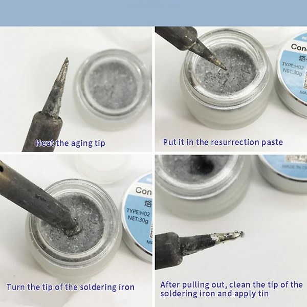 Loddebolt Tip Tin Activator Tip Cleaner Remover Blyfri 6g Shytmv
