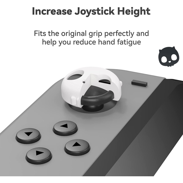 4 kpl söpöjä silikonisia peukalonkahvan korkkeja Joystick- cover