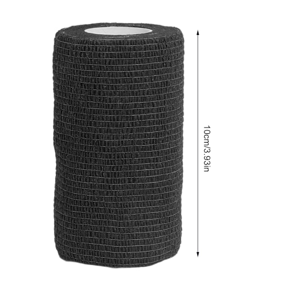 12 kpl Joustoside Luonnonlateksia Elastinen Itsekiinnittyvä Side Lehmille Koirille Hevosille 10cm Musta_xx