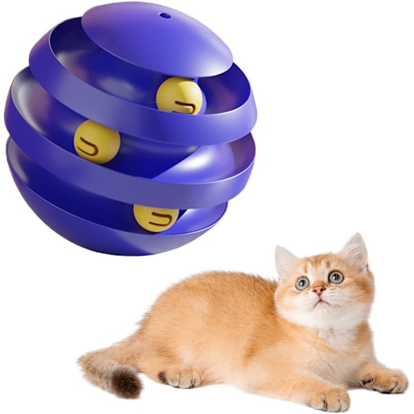 Retande Kattboll Kattleksak Kattklo Katt Roterande Tumlare Kattkarusell Själv Hi Artefakt Slitstark Kattillbehör