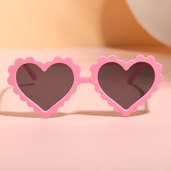 Uudet Kids e Colors -aurinkolasit sydän ulkokäyttöön lapsille söpö Pers Pink