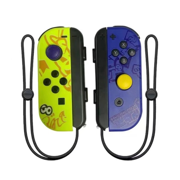 NS-bryter venstre og høyre håndtak joycon håndtak bryter bluetooth håndtak med fjernvekkelse og håndstropp New jet 2