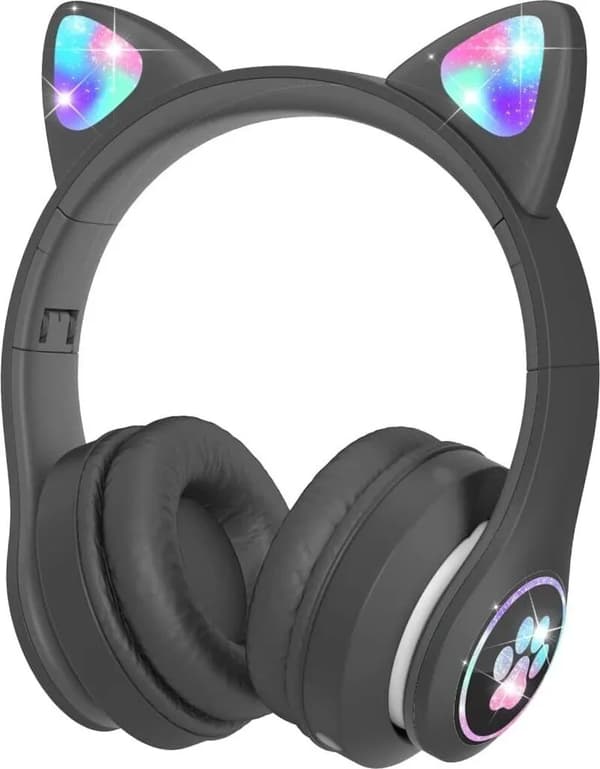 Bluetooth-hörlurar för barn, hopfällbara, brusreducerande, samtalshörlurar