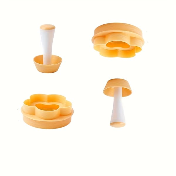 Plast Bakeformsett, Polypropylen Kakeutstikkere & Kakeformkopper, 2/4 stk 4 Piece Set