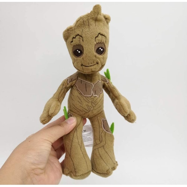Groot Pehmolelut Lelut 22cm Söpö Marvel Avengers Guardians of the Galaxy Täytetyt Pehmolelut Groot Lahjat Opppackage